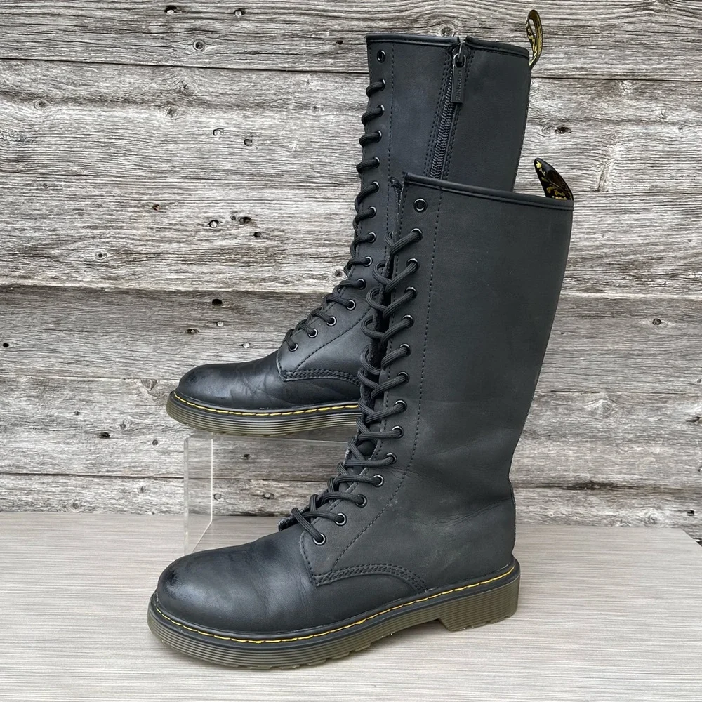Dr. Martens | Shoes | Dr Martens 914 Leather 14 Eye Tall  display picture 1
